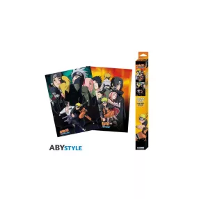 Naruto Shippuden - Ninjas poszter szett (2x52x38)