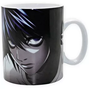 Death Note - nagy méretű "L" bögre