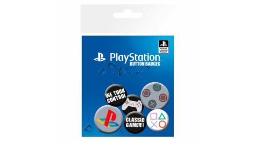 Playstation kitűző szett