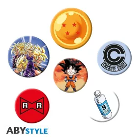 Dragon Ball kitűző szett