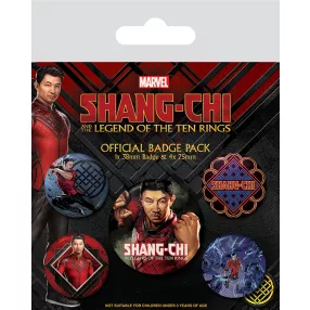 Shang-Chi és a tíz gyűrű legendája kitűző szett