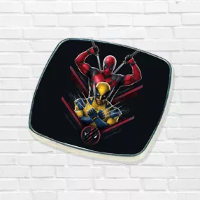 Deadpool and Wolverine fém hűtőmágnes