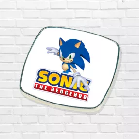 Sonic fém hűtőmágnes