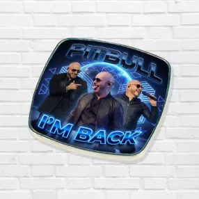 Pitbull fém hűtőmágnes