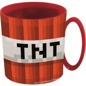 Minecraft  TNT műanyag bögre