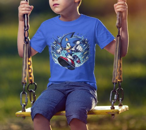 Sonic gyerek póló