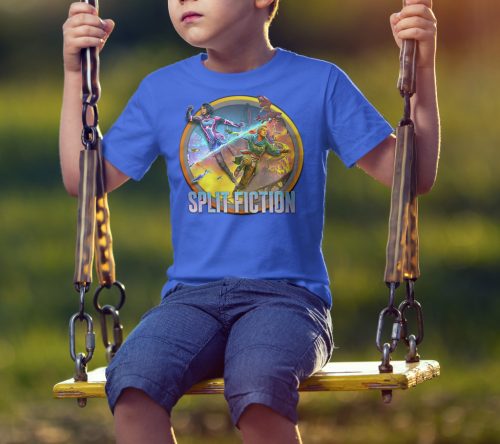 Split Fiction kerek logo gyerek póló