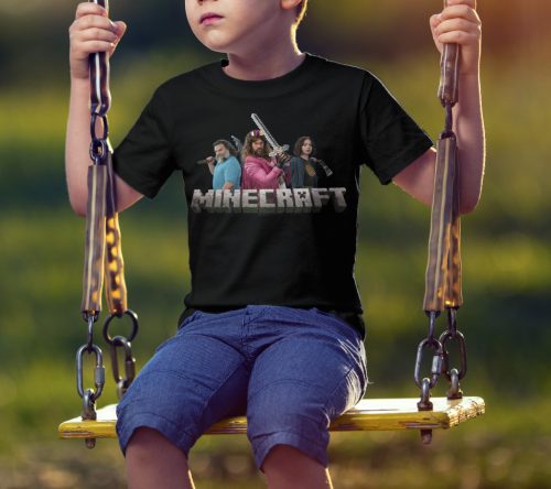 Egy Minecraft film gyerek póló