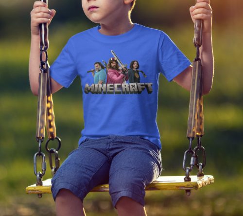 Egy Minecraft film gyerek póló