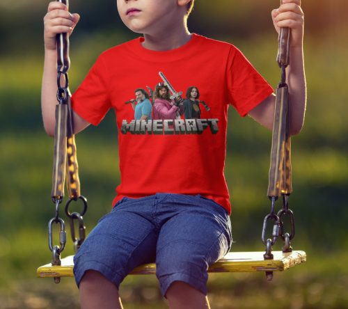 Egy Minecraft film gyerek póló
