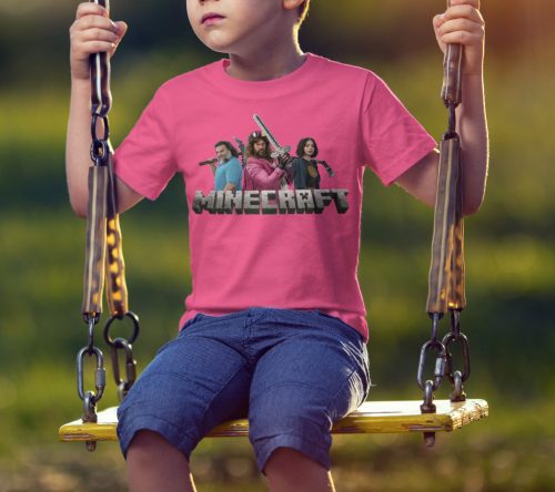 Egy Minecraft film gyerek póló