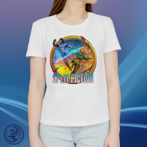 Split Fiction kerek logo női póló