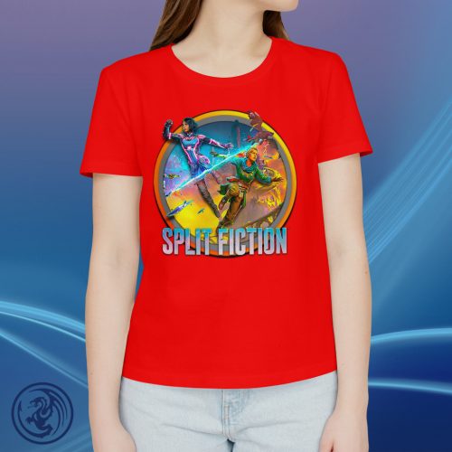 Split Fiction kerek logo női póló