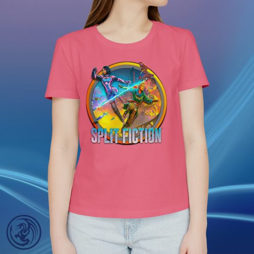 Split Fiction kerek logo női póló