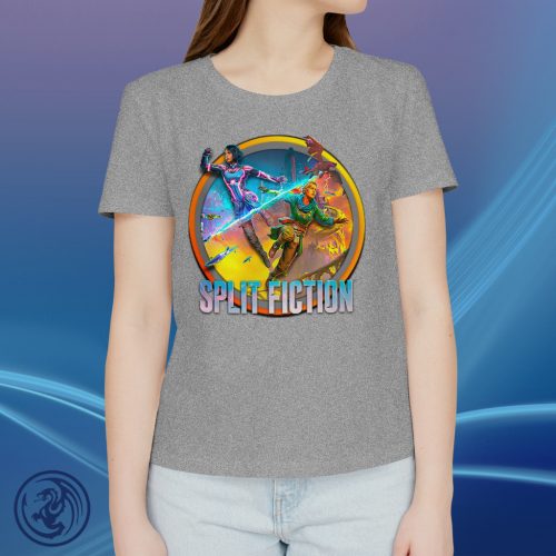 Split Fiction kerek logo női póló