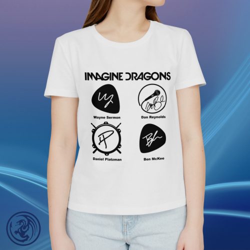 Imagine Dragons - Autogram női póló