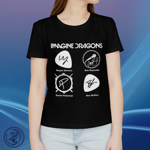 Imagine Dragons - Autogram női póló