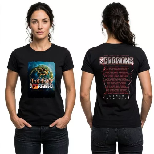 Scorpions Tour női póló