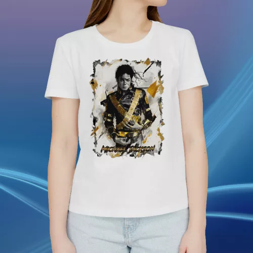 Michael Jackson - Gold női póló