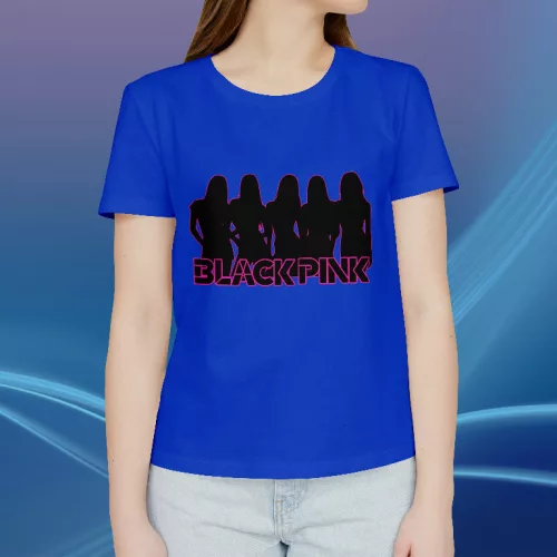Black Pink siluette női póló