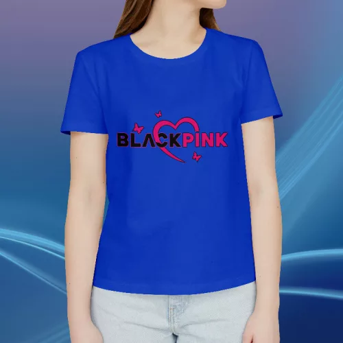 Black Pink logó női póló