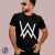 Alan Walker logo férfi póló