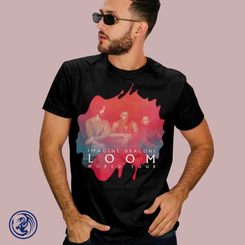 Imagine Dragons - Loom World Tour férfi póló
