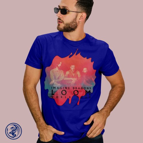 Imagine Dragons - Loom World Tour férfi póló