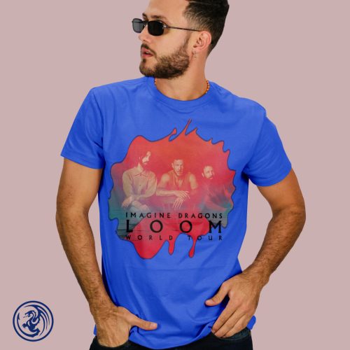 Imagine Dragons - Loom World Tour férfi póló