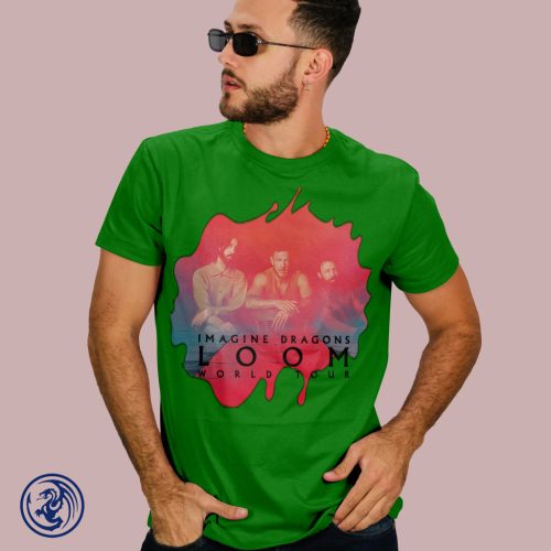 Imagine Dragons - Loom World Tour férfi póló
