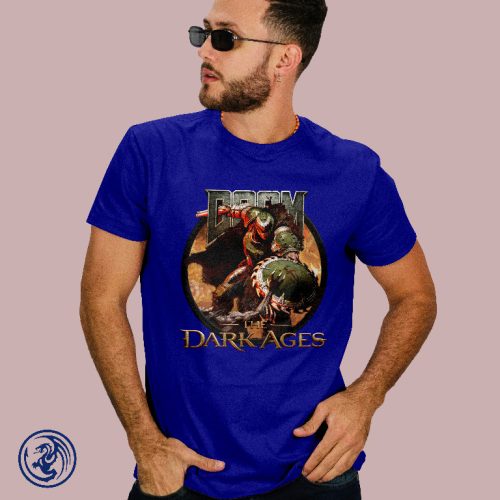 Doom - The Dark Ages - Doomslayer férfi póló
