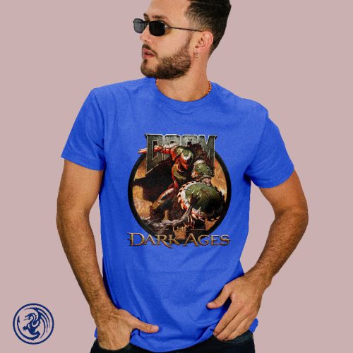 Doom - The Dark Ages - Doomslayer férfi póló