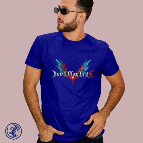Devil May Cry 5 logo férfi póló