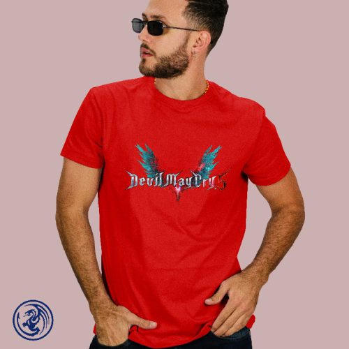 Devil May Cry 5 logo férfi póló