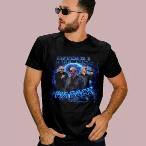 Pitbull - I'm back férfi póló