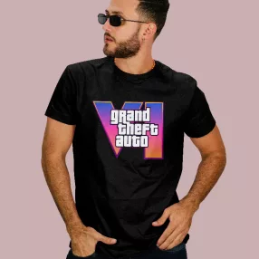 Grand Theft Auto 6 logo férfi póló