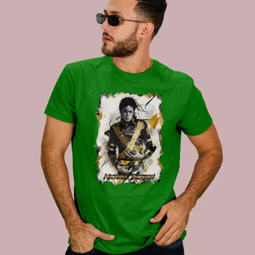 Michael Jackson - Gold férfi póló