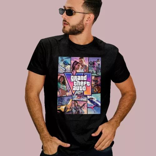 Grand Theft Auto 6 – Art férfi póló