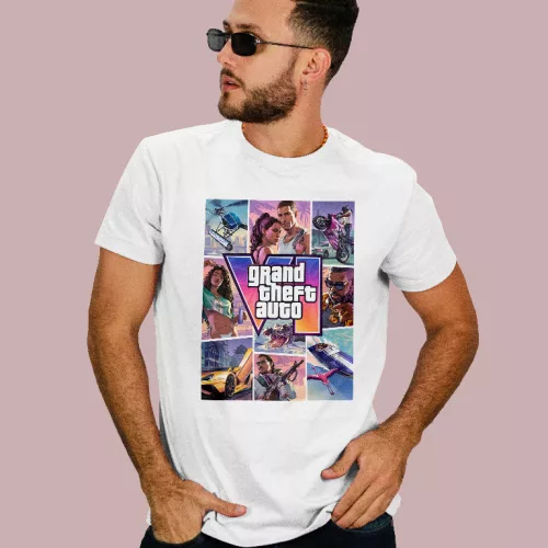 Grand Theft Auto 6 – Art férfi póló
