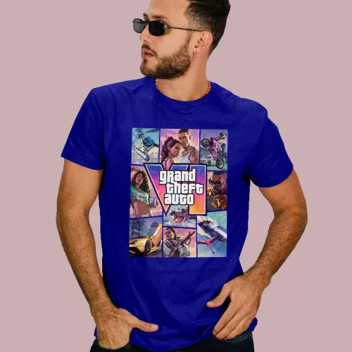 Grand Theft Auto 6 – Art férfi póló