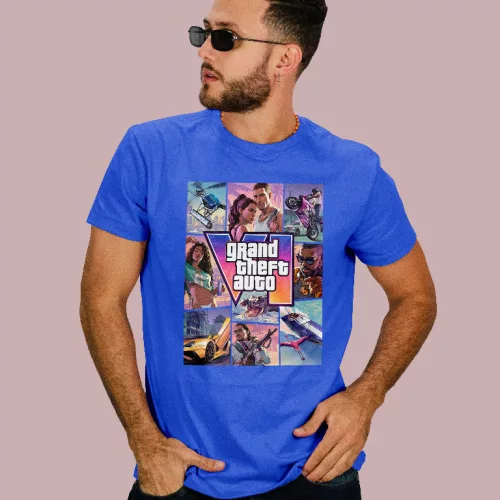 Grand Theft Auto 6 – Art férfi póló