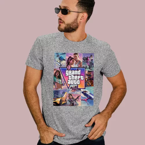 Grand Theft Auto 6 – Art férfi póló