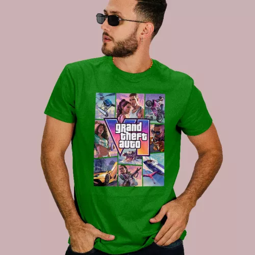 Grand Theft Auto 6 – Art férfi póló