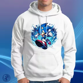 Sonic Unisex Kapucnis pulóver