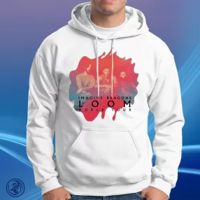 Imagine Dragons - Loom World Tour Unisex Kapucnis pulóver