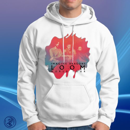 Imagine Dragons - Loom World Tour Unisex Kapucnis pulóver