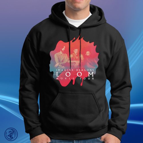 Imagine Dragons - Loom World Tour Unisex Kapucnis pulóver