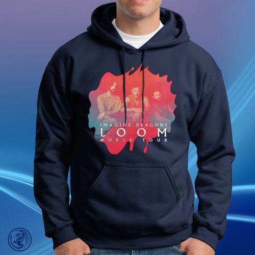 Imagine Dragons - Loom World Tour Unisex Kapucnis pulóver