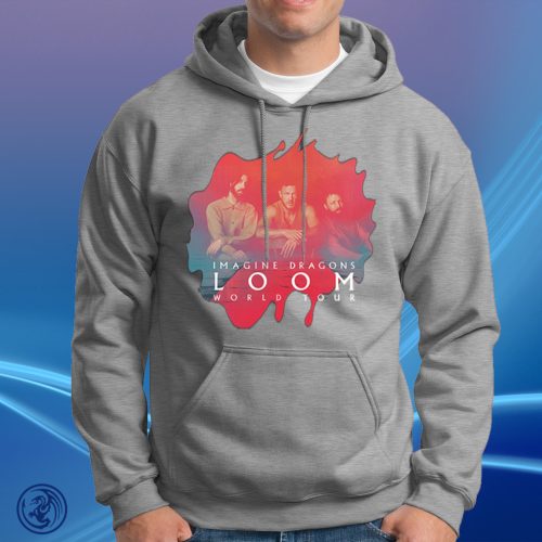 Imagine Dragons - Loom World Tour Unisex Kapucnis pulóver