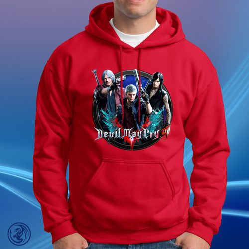 Devil May Cry Unisex Kapucnis pulóver